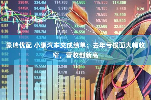 豪瑞优配 小鹏汽车交成绩单：去年亏损面大幅收窄，营收创新高